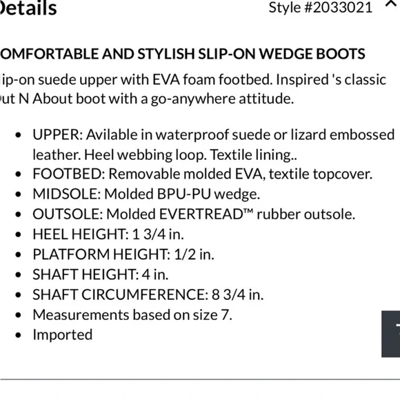 Sorel Black Out N About Suede Slip-On Wedge Boots Size 8.5 - Picture 2 of 9